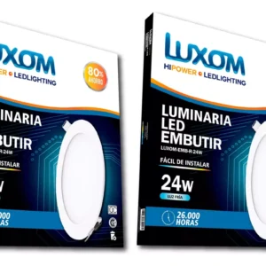 Plafon Led Redondo 24w de Embutir Fria