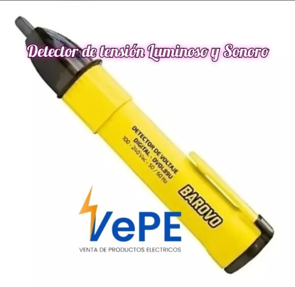 Lapiz Detector Luminoso y sonoro 220v
