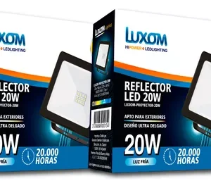 Reflector Led L/Fría 20w exterior