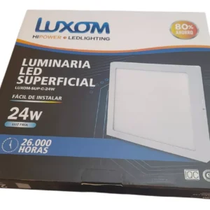 Plafón Led 24w Cuadrado superficial L/Fria