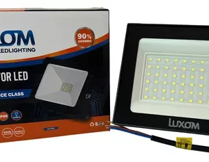 Reflector 50W Exterior Luz Fria Luxom