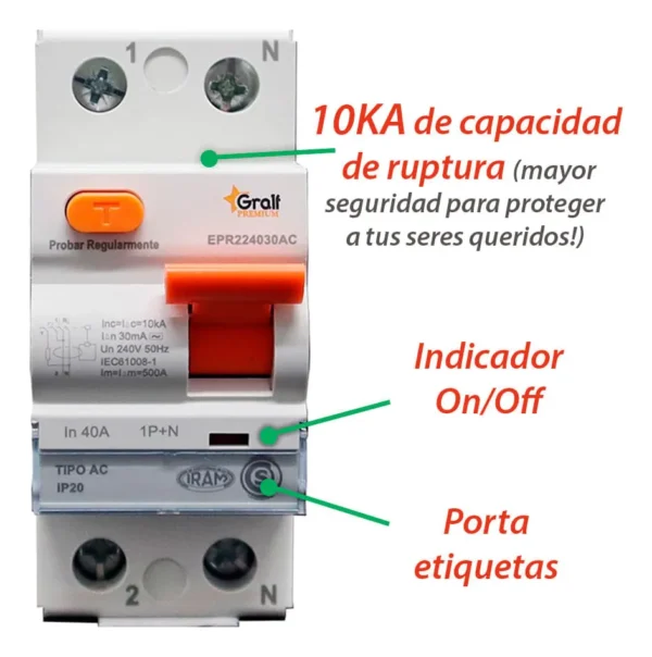 Diferencial Bipolar 40A Gralf - Image 2