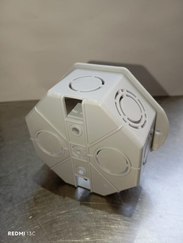 Caja Octogonal Chica PVC Gris - Image 2