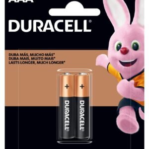 Pilas Duracell Alcalina AAA X2