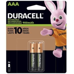 Pilas Duracell Recargables AAA X2