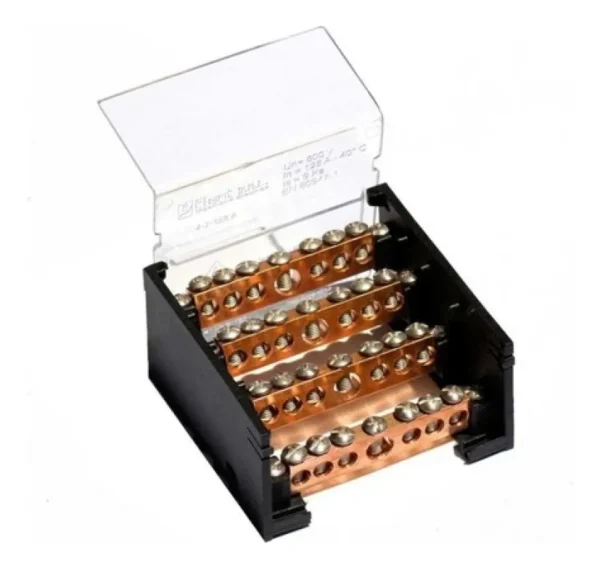Distribuidor Tetrapolar 125A 7 Conexiones Std Elent