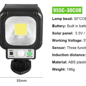 Luminaria Solar 1,5w