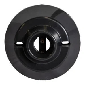Portalampara Floron Recto Negro