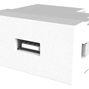 MODULO CONECTOR USB 1A BLANCO PLATINUM 60146